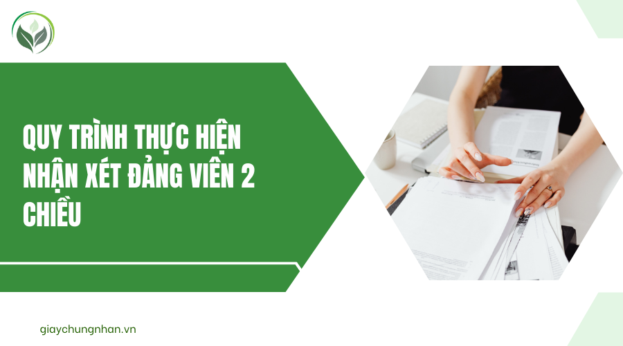 Quy trình thực hiện nhận xét đảng viên 2 chiều
