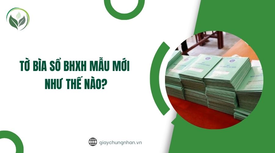 Tờ bìa sổ bhxh mẫu mới như thế nào?