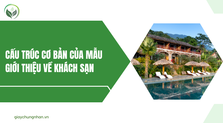 Cấu trúc cơ bản của mẫu giới thiệu về khách sạn
