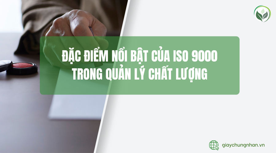 Đặc điểm nổi bật của ISO 9000 trong quản lý chất lượng