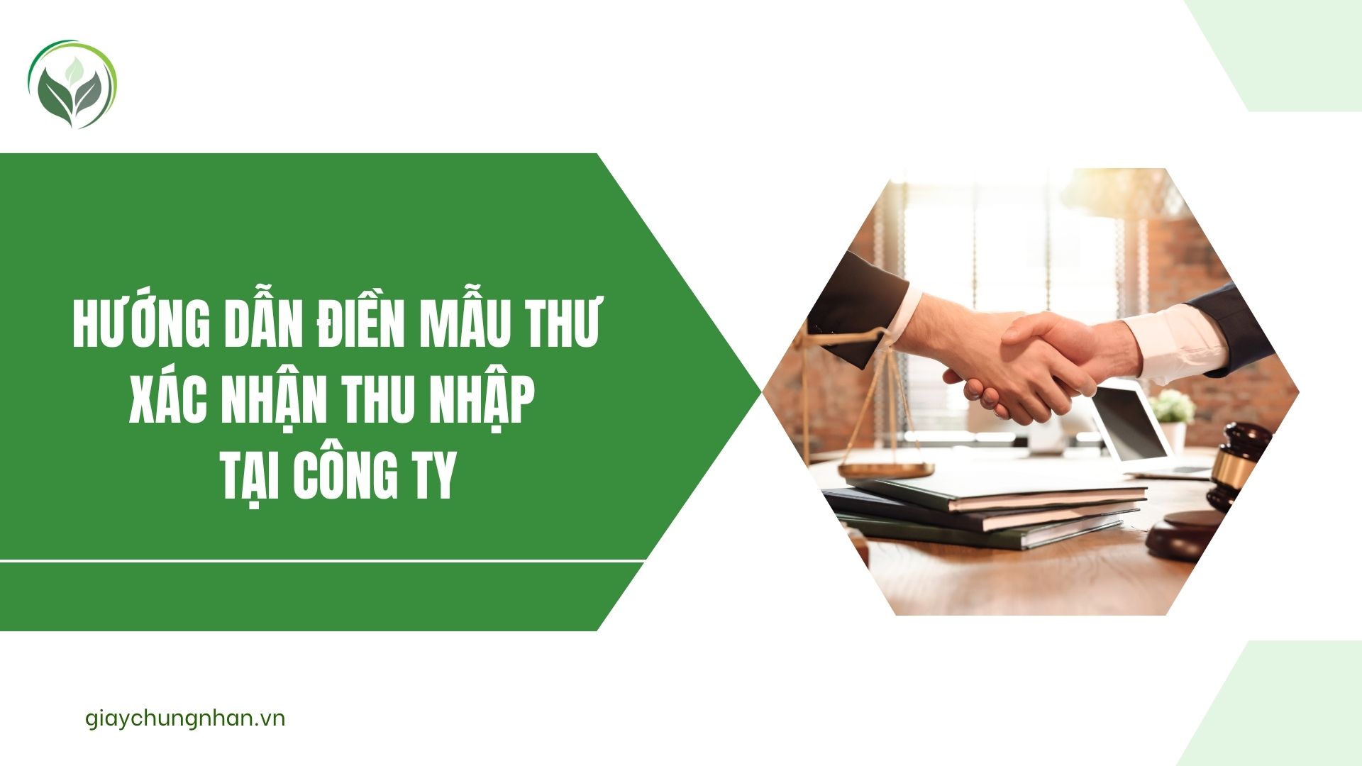 Hướng dẫn điền mẫu thư xác nhận thu nhập tại công ty