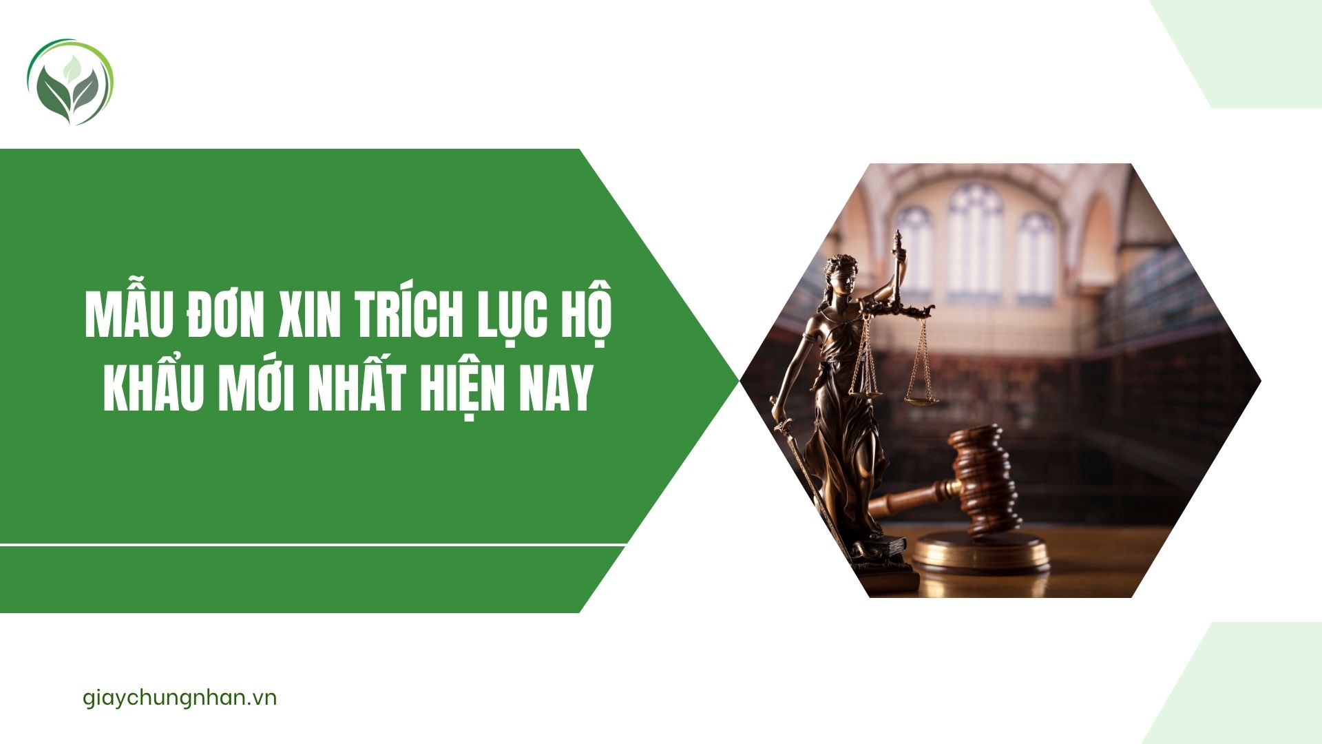 Mẫu đơn xin trích lục hộ khẩu mới nhất hiện nay