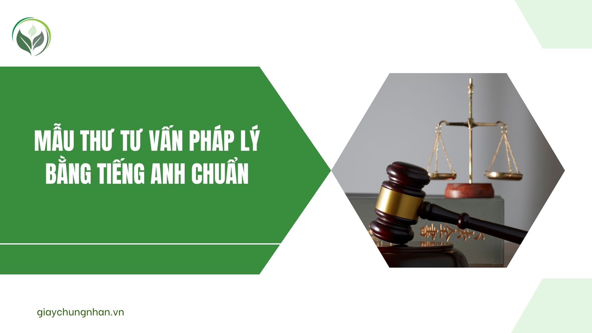 Mẫu thư tư vấn pháp lý bằng tiếng Anh chuẩn