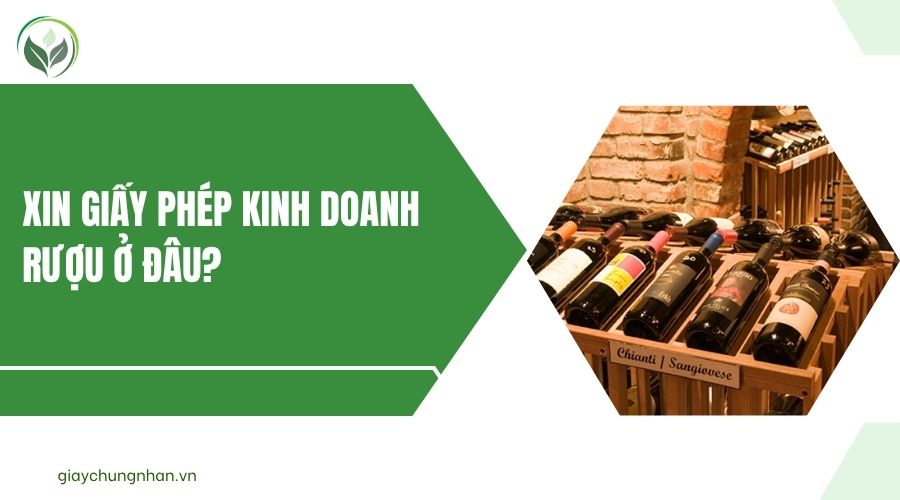 Xin giấy phép kinh doanh rượu ở đâu?