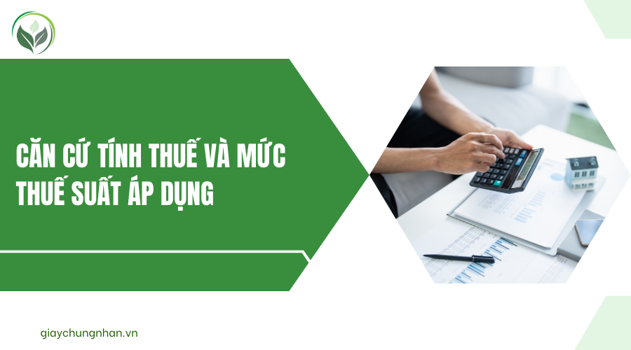 Căn cứ tính thuế và mức thuế suất áp dụng