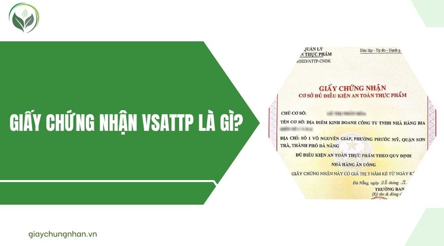 Vsattp Giấy chứng nhận VSATTP là gì? Tìm hiểu thêm