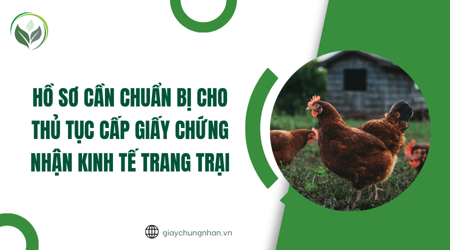 Hồ sơ cần chuẩn bị cho thủ tục cấp giấy chứng nhận kinh tế trang trại