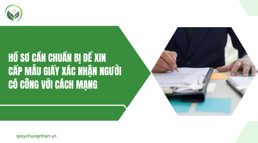 Hồ sơ cần chuẩn bị để xin cấp mẫu giấy xác nhận người có công với cách mạng