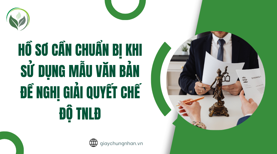 Hồ sơ cần chuẩn bị khi sử dụng mẫu văn bản đề nghị giải quyết chế độ TNLĐ