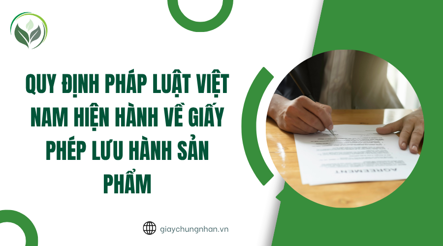 Quy định pháp luật Việt Nam hiện hành về giấy phép lưu hành sản phẩm
