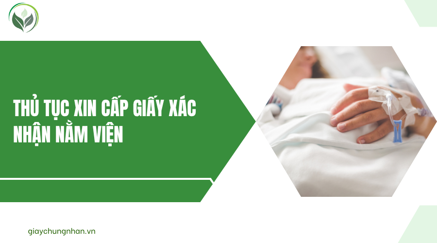 Thủ tục xin cấp giấy xác nhận nằm viện
