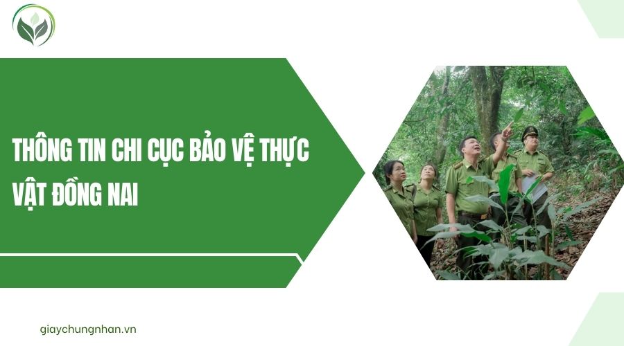 Thông tin Chi cục bảo vệ thực vật Đồng Nai