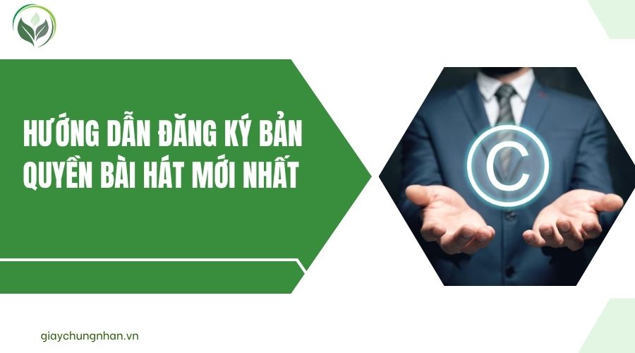 Hướng dẫn đăng ký bản quyền bài hát mới nhất