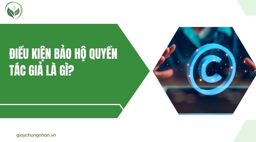 Điều kiện bảo hộ quyền tác giả là gì?