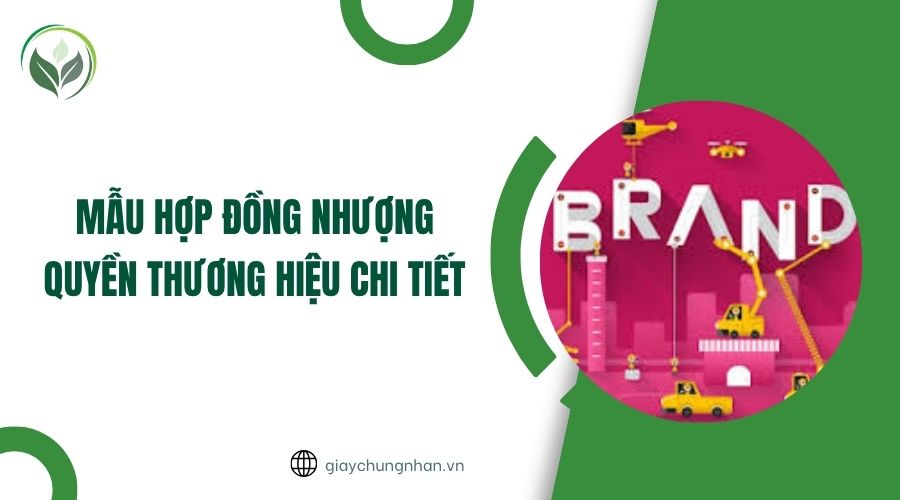 Mẫu hợp đồng nhượng quyền thương hiệu chi tiết